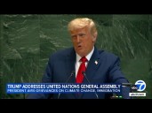 Key moments from President Donald Trump's UN speech