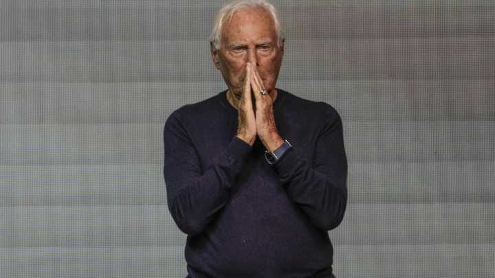 Giorgio Armani pidió en su testamento vender el 15 % de su empresa y dejar sus casas a su hermana y sus sobrinos