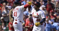 Herrera homers and the Cardinals delay the Brewers' celebration with a 5