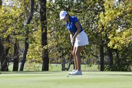 Kindred grabs lead late in Day 1 of ND Class B girls golf state tourney