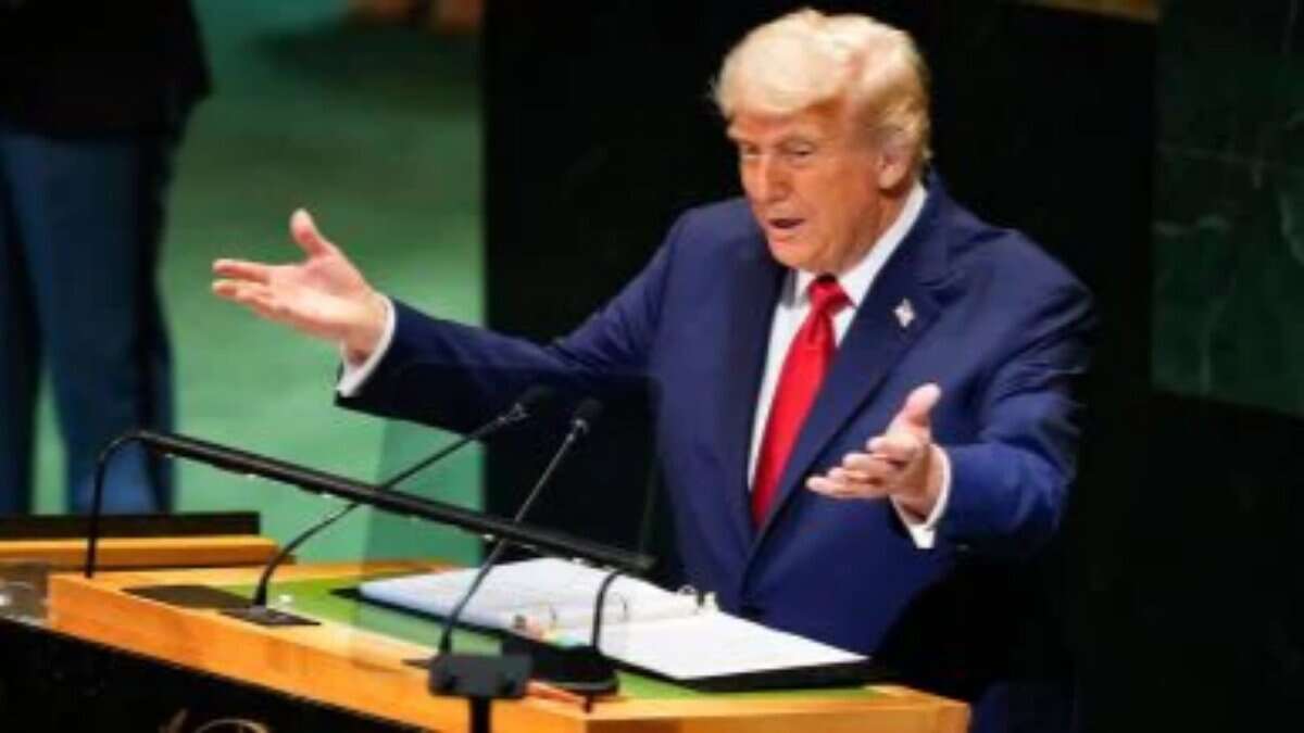 Granting recognition to Palestine rewards Hamas: Trump at UNGA