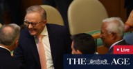 Australia news LIVE: Albanese speaks at the UN, expected to restate Palestine support; Trump will not meet PM while leaders are in New York
