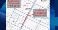 Portion of Green Street closed for water main work in Henderson