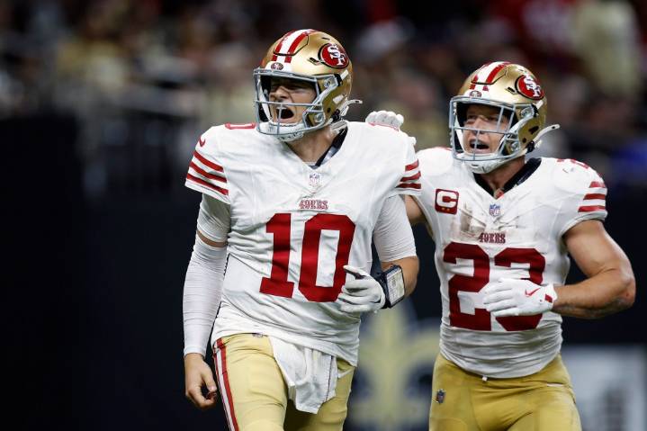 Studs and Duds: Niners huge win over Saints led by Christian McCaffrey and… Mac Jones?
