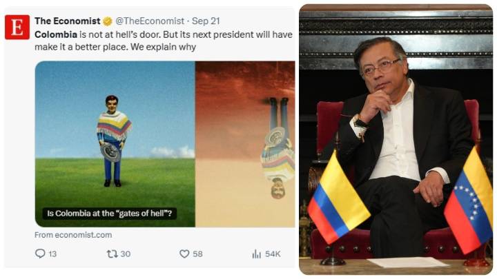 “Pusieron hasta The Economist a decir las peores mentiras de mi gobierno”: Gustavo Petro