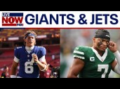 Giants and Jets play first games as NFL season begins