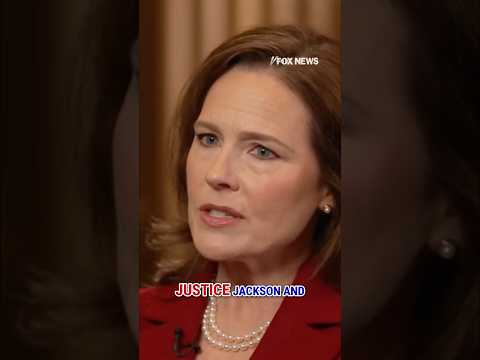 Justice Barrett breaks down 'sparring' with Justice Jackson #shorts #supremecourt #us #news #fox