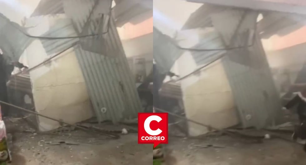 Chosica: Derrumbe de techo en galería deja heridos y genera clausura inmediata
