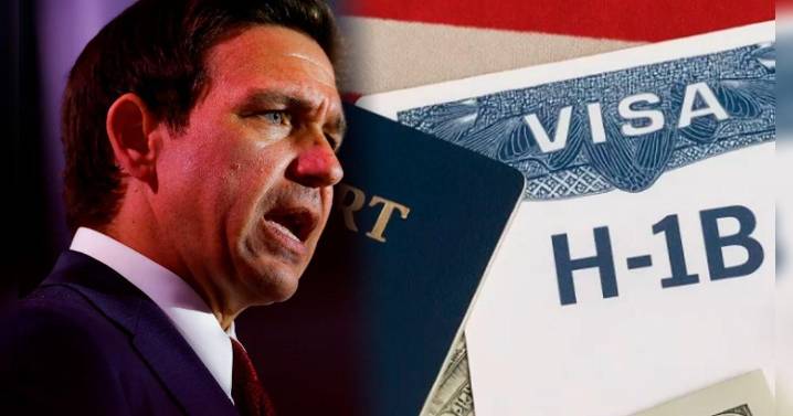 Ron DeSantis contra visas H-1B en EE. UU.: critica programa para trabajadores inmigrantes y lo tilda de "estafa" por esta razón