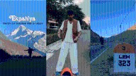 Viral video: Man to attempt daring Manali–Leh 400 km ride on one