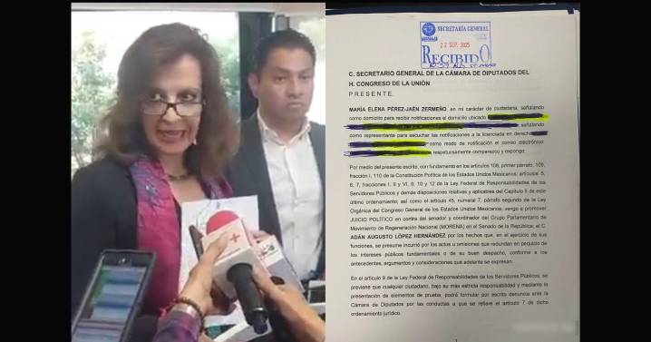Presentan solicitud de juicio político contra Adán Augusto López por presuntos nexos con “La Barredora”