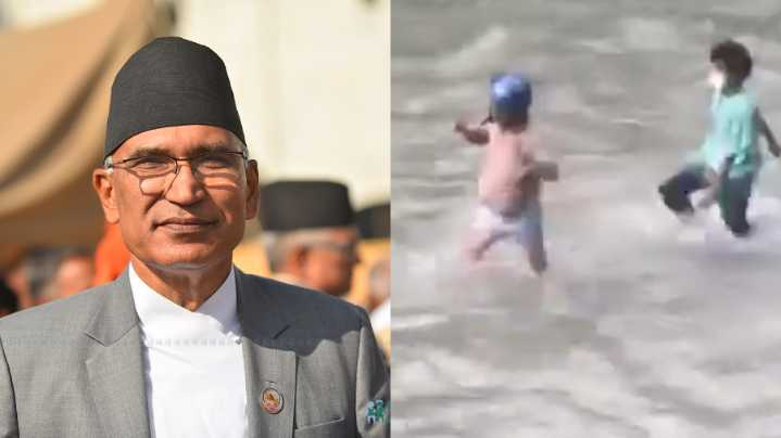 (+Video) Ministro de Finanzas de Nepal es perseguigo y golpeado por turba de manifestantes