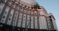 Rusia desata su mayor ataque aéreo contra Ucrania e incendia sede del Gobierno en Kyiv