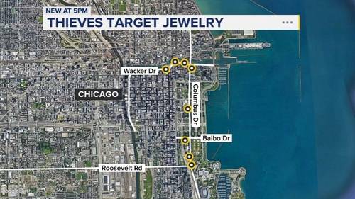 Chicago police issue alert on series of necklace-snatching robberies in Loop, Grant Park