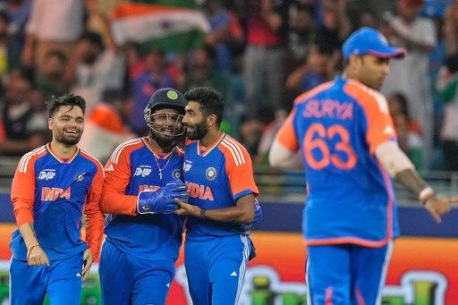 Pakistan collapses from 113-1 to 146 all out against India in cricket's Asia Cup final