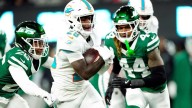Jets vs. Dolphins, Broncos vs. Bengals anytime touchdown scorer odds, picks: Back De'Von Achane on MNF