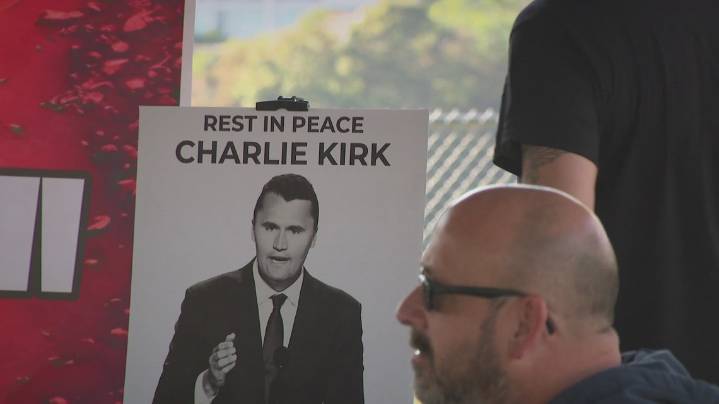 Niagara Falls vigil pays tribute to Turning Point CEO Charlie Kirk