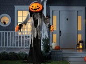 Target has the 8-foot Lewis the pumpkin ghoul back for Halloween — but this jack