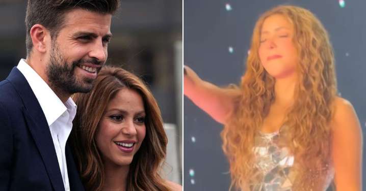 Shakira se rompió en llanto durante concierto al cantar tema vinculado a Gerard Piqué