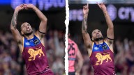 Callum Ah Chee: Brisbane Lions forward’s gesture for late grandfather in semifinal clash