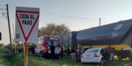 Un tren arrolló a un auto en una localidad de Santa Fe y el acompañante murió
