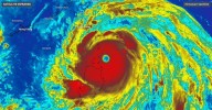 Super Typhoon Ragasa: Satellite images show eye of storm hitting Philippines