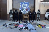 Encuentran puntas y máquina de carpintería en cateo a Cereso 3