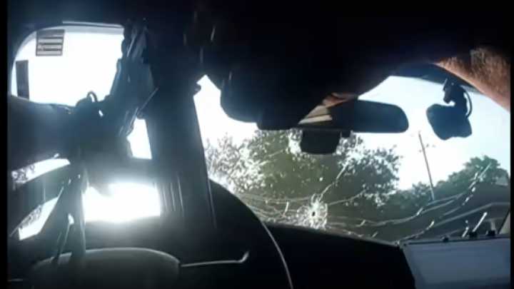 BWC: Murder suspect shoots cruisers during pursuit, points gun at Ind. cop before fatal OIS