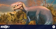 Descubren el fósil de un megarraptor en Argentina con restos de su presa en la boca