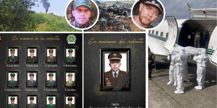General Triana compartió desde Washington detalles de la operación policial que dio con los coordinadores del ataque a helicóptero en Amalfi, Antioquia: ‘Román’ y ‘Guillermino’ al servicio de ‘Calarcá