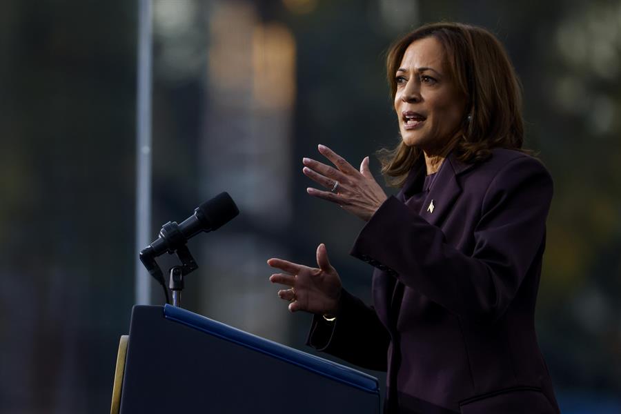 Kamala Harris cree que fue imprudente dejar a Biden la decisión sobre su propia reelección