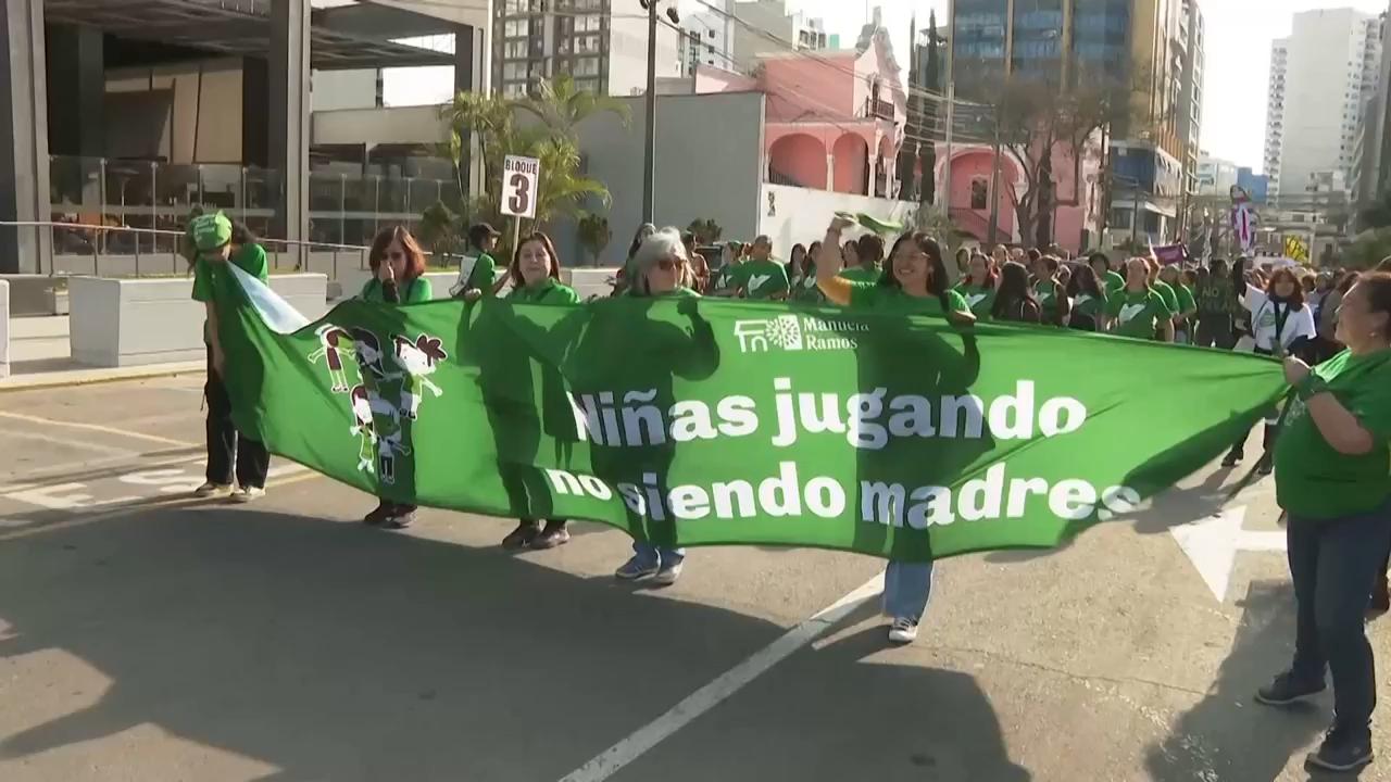 Abortion-rights groups rally across Latin America to call for widening of access to procedure