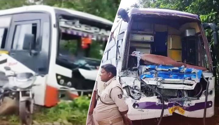 1 Dead, 5 Injured In Bus Collision On NH