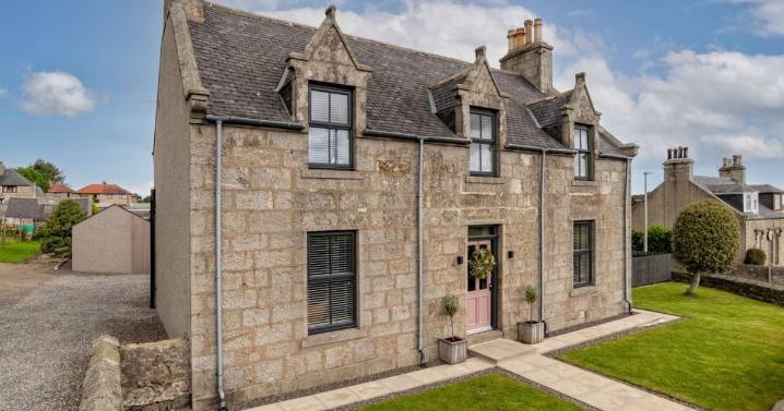 Man discovered notes from grandparents in walls of their Aberdeenshire home