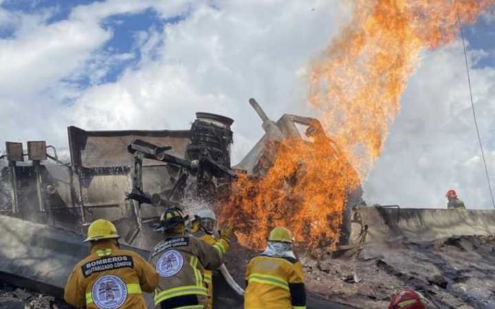 Video | Momento exacto de la explosión de pipa en Iztapalapa