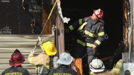 Rochester family safe as home is destroyed by fire