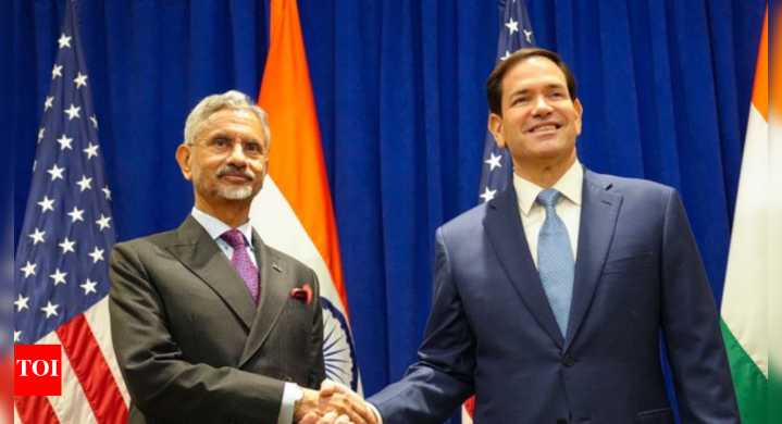 'India is a relationship of critical importance to US': Marco Rubio after meeting S Jaishankar; talks over defence, energy & trade