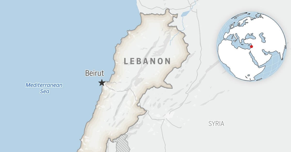 Israeli drone strike kills 5, including 3 children, in Lebanon