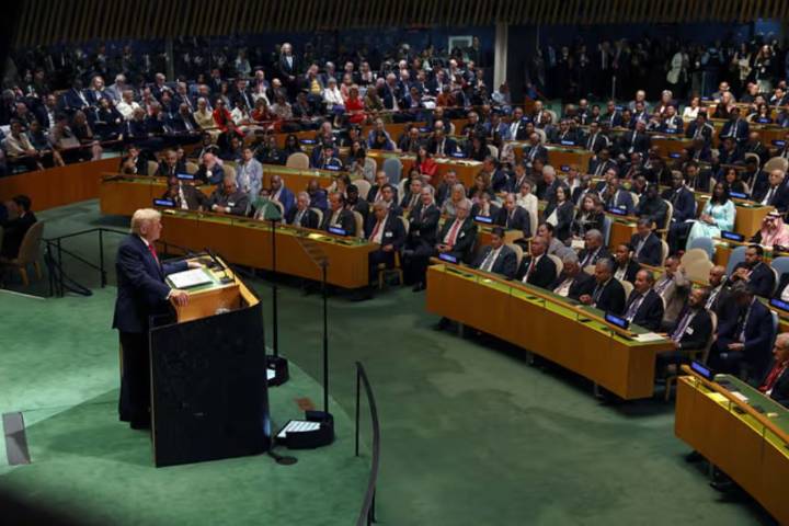 Donald Trump señala a Maduro ante la ONU de liderar redes de narcotráfico
