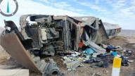 Un fallecido y dos heridos dejó el despiste y la volcadura de una cisterna en la Carretera Binacional en Moquegua