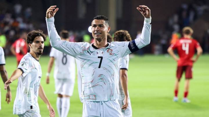 Con doblete de Cristiano, Portugal vapuleó a Armenia en las Eliminatorias para el Mundial 2026