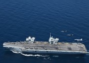 British Aircraft Carrier Emerges on Russia's Eastern Flank