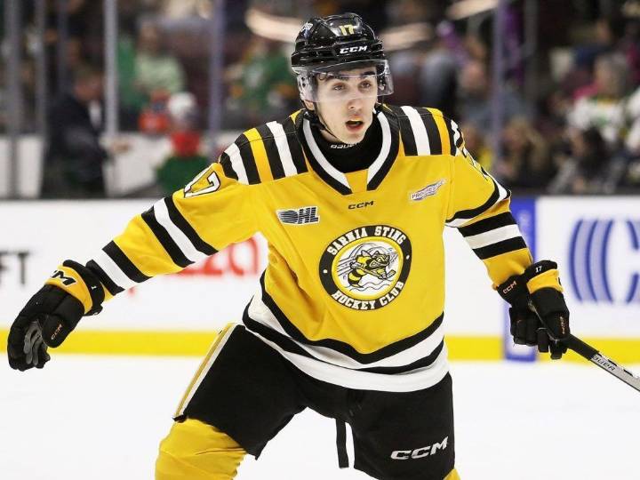 Sarnia Sting to start season without injured Alessandro Di Iorio