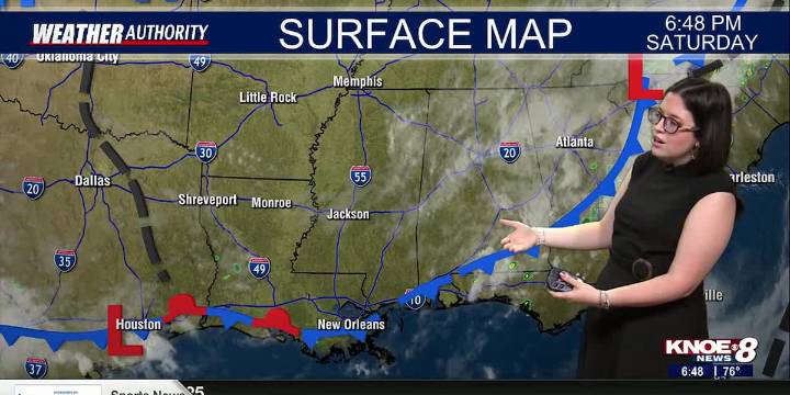 KNOE Saturday Evening Forecast: Cooler Weather Continues