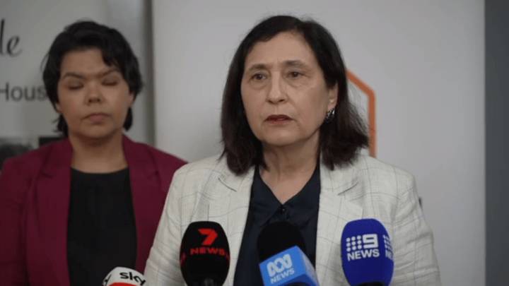 Victorian minister taken to task by reporters after dismissing IBAC corruption survey while claiming to take issue 'very seriously'