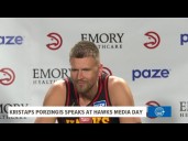 New Hawks star Kristaps Porzingis talks what it means to be joining Atlanta