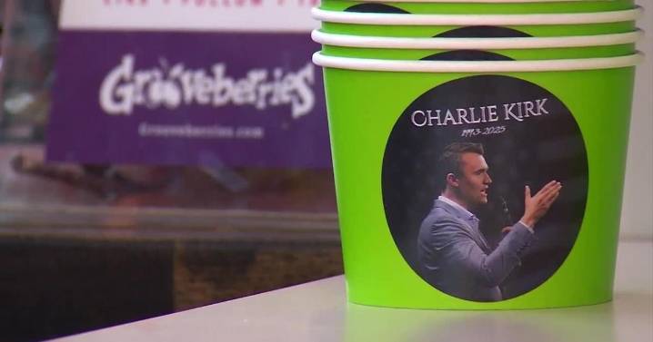 Frozen yogurt shop in Coeur d'Alene honors Charlie Kirk, sparks debate