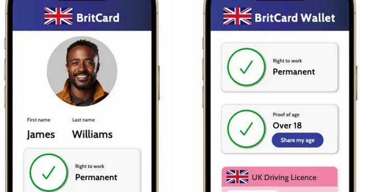 BREAKING All adults in Britain will need a government-issued digital ID card under new rules