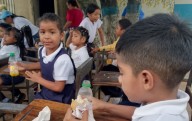 Programa ‘Desayunando con Papa Dios’ llegó a la Escuela Indígena Onokshi Opikuko de Machiques