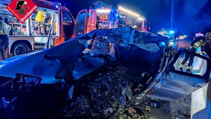 Seis heridos, algunos graves, en un accidente múltiple en la variante de la N